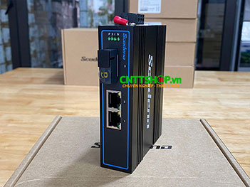 IMG-2P-1SC-B Media Converter Scodeno IMG-2P-1SC-B 2x 1GbE, 1x SC port, TX1550/RX1310nm, single mode 20Km