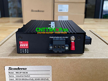 IMG-2P-1SC-B Media Converter Scodeno IMG-2P-1SC-B 2x 1GbE, 1x SC port, TX1550/RX1310nm, single mode 20Km