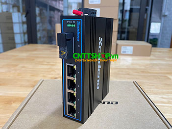 IMG-4P-1SC-A Media Converter Scodeno IMG-4P-1SC-A 4x 1GbE PoE, 1x SC port, single mode, 20Km