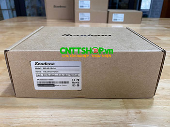 IMG-4P-1SC-A Media Converter Scodeno IMG-4P-1SC-A 4x 1GbE PoE, 1x SC port, single mode, 20Km