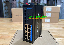 Media Converter Scodeno IMG-8P-2SC 8x 1GbE PoE, 2x SC, Single Mode, 20Km