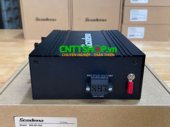 IMG-8P-2SC Media Converter Scodeno IMG-8P-2SC 8x 1GbE PoE, 2x SC, Single Mode, 20Km