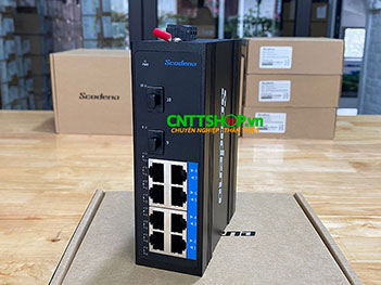 IMG-8P-2SFP Media Converter Scodeno IMG-8P-2SFP 8x 1GbE PoE, 2x SFP port