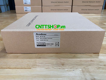 MF-2P-1SC Media Converter 2x10/100 POE+ 1xSC Port Single Mode 1310nm 2 Sợi Quang 20Km