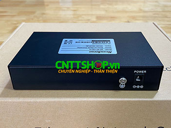 MF-4P-1SC-A Media Converter 4x 10/100 POE+ 1xSC Port Single Mode TX1310/RX1550nm 1 Sợi Quang 20Km