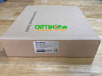 MF-4P-1SC-A Media Converter 4x 10/100 POE+ 1xSC Port Single Mode TX1310/RX1550nm 1 Sợi Quang 20Km