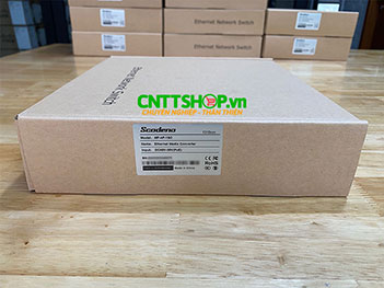 MF-4P-1SC Media Converter 4x 10/100 POE+ 1xSC Port Single Mode 1310nm 2 Sợi Quang 20Km