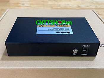 MG-4P-1SC-A Media Converter 4x 10/100/1000 POE+ 1xSC Port single mode TX1310/RX1550nm 1 sợi quang 20Km