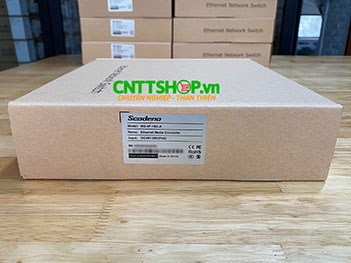 MG-4P-1SC-A Media Converter 4x 10/100/1000 POE+ 1xSC Port single mode TX1310/RX1550nm 1 sợi quang 20Km