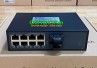 MG-8P-2SC Media Converter 8x 10/100/1000 POE+ 2xSC Port single mode 1310nm 2 sợi quang 20Km