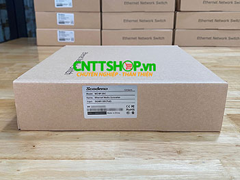 MG-8P-2SC Media Converter 8x 10/100/1000 POE+ 2xSC Port single mode 1310nm 2 sợi quang 20Km