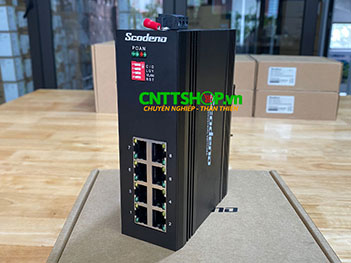 Scodeno V-IS10F-8T 8-ports 10/100Mbps RJ45 industrial Switch