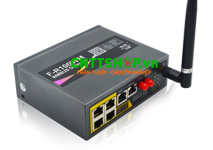 Four-Faith F-R100WM Wireless M-Bus Gateway 1xWAN, 4xLAN, 2xDI\1xDO