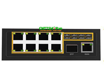 Four Faith F-SW1010-8P-SF120W Unmanaged Industrial PoE Ethernet Switch