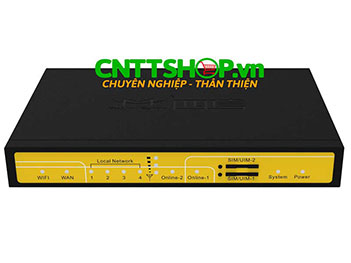 Four-Faith F3846 LTE/WCDMA Dual-SIM WIFI Router