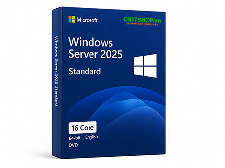 Microsoft Windows Server 2025 Standard 64-bit English DVD DSP OEI 16 Core - P73-08749