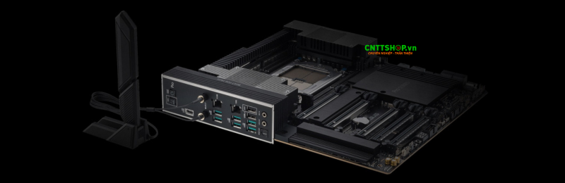 Kết nối siêu nhanh nhờ hỗ trợ Wifi 7 trên Mainboard TRX50-SAGE