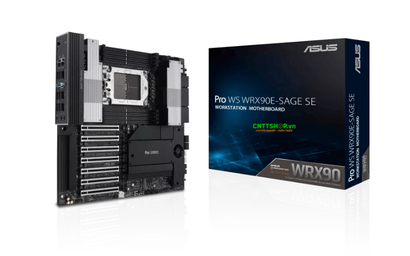 Thiết kế của ASUS Pro WS WRX90E-SAGE SE