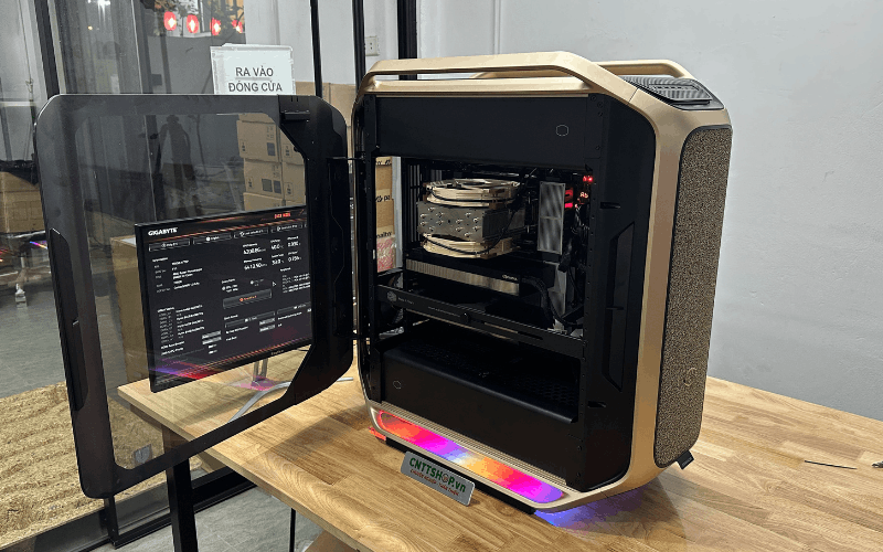 Giới thiệu về vỏ Case Cooler Master COSMOS Alpha Gold 24k 