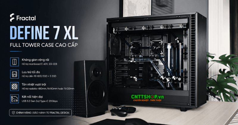 Tính năng nổi bật của Vỏ Case Fractal Define 7 XL