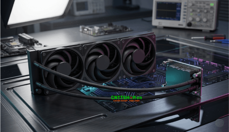 Giới thiệu về tản nhiệt nước COOLER MASTER MASTERLIQUID PL360 TR5-SP6