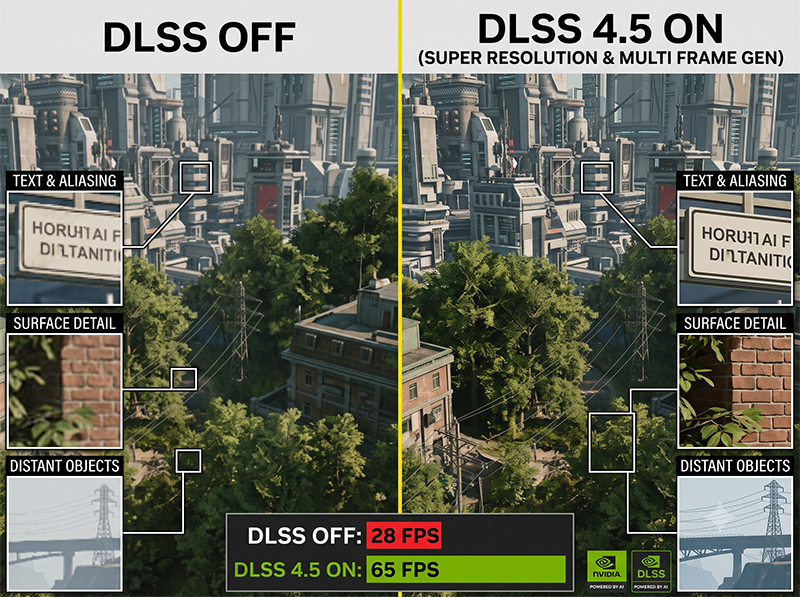 dlss 4.5 on