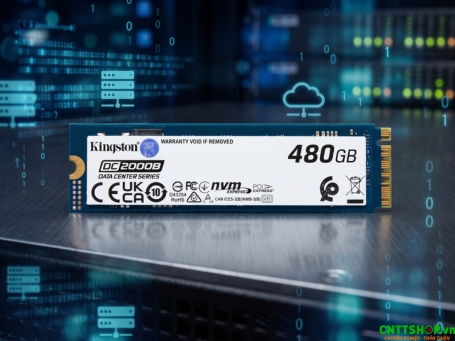 SEDC2000BM8/480G | SSD Kingston 480GB DC2000B M.2 PCIe Gen4x4 NVMe, Heatsink