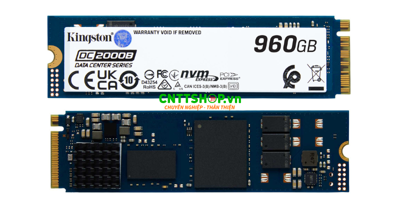 Mặt trước sau của SSD Kingston SEDC2000BM8/960G