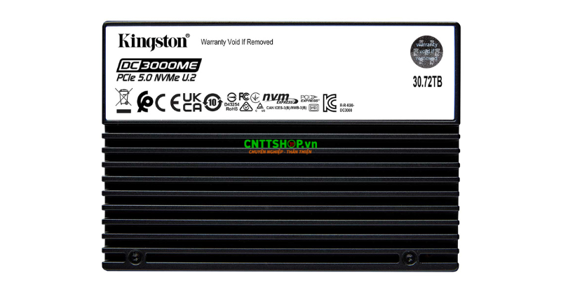 Ổ cứng SSD Kingston SEDC3000ME/30T7 30.72TB PCIe 5.0 NVMe U.2