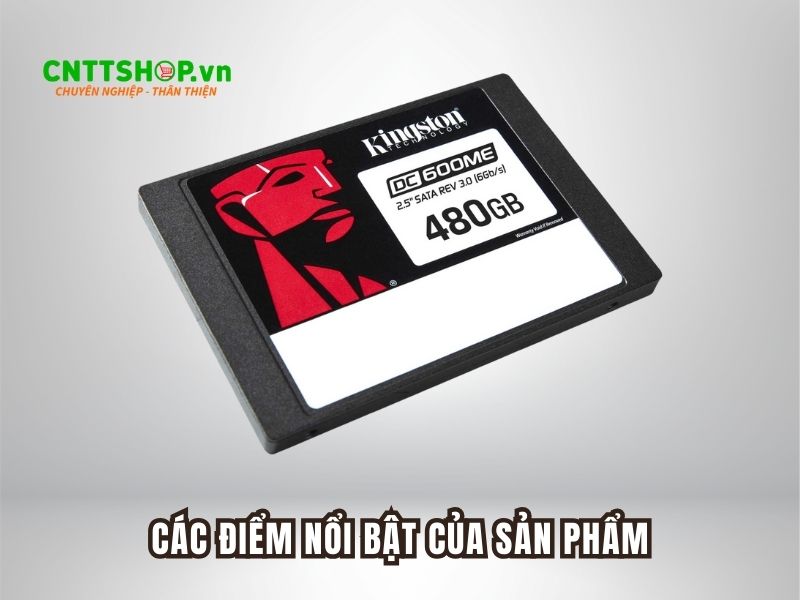 Ưu điểm của ổ cứng SSD Kingston SEDC600M-480G