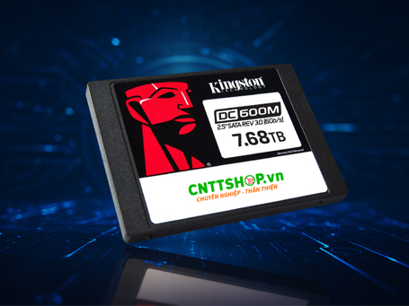 SEDC600M-7680G | Ổ cứng SSD Kingston 7.68TB DC600M (Mixed-Use) 2.5” Enterprise SATA