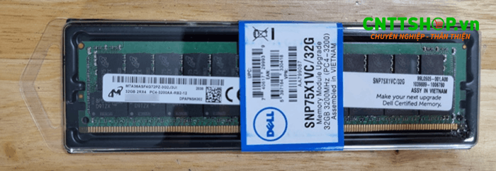 Phân phối RAM Server Dell chính hãng, giá tốt