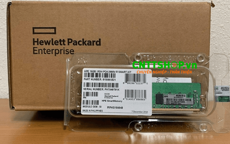 Phân phối RAM Server HPE chính hãng, giá tốt