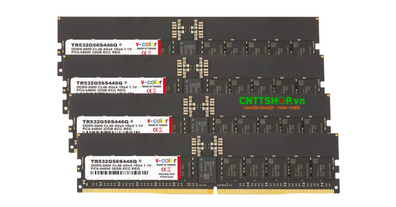 Giới thiệu về RAM Server V-Color TR532G56S446Q 128GB DDR5-5600