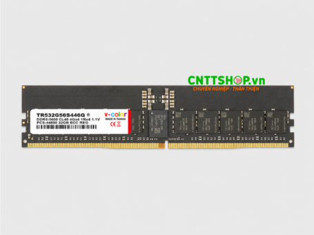 RAM Server V-Color 128GB DDR5-5600 ECC RDIMM 1Rx4 (SK Hynix) - TR532G56S446Q