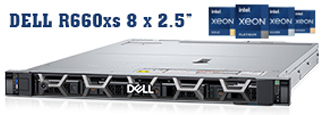 Dell PowerEdge R660xs 8x2.5 inch (Intel 4510/ 64GB RAM/ 1.92TB SATA/ 4.8TB SAS)
