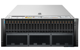 Dell PowerEdge R960 24x2.5 Inch (4x Intel Xeon Platinum 8454H, 1TB RAM, 7.68TB NVMe SSD)