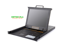 Kinan LC1908 KVM Switch LCD 19inch, 8 RJ45 Ports, 256 Server