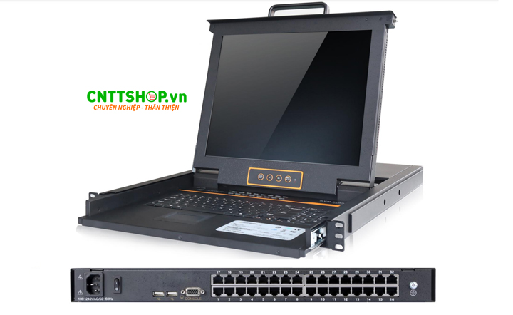 Kinan LC1932 là thiết bị KVM Switch phù hợp cho doanh nghiệp lớn, cho phép điều khiển 1024 máy chủ từ một thiết bị duy nhất.