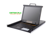 Kinan XL1708 KVM Switch LCD 17inch, 8 VGA Port, Cascade max 256 Server