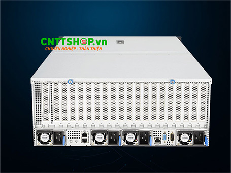 Máy Chủ AI ASUS ESC8000A-E12 Dual-CPU, 8 GPU, 4U Rack Server