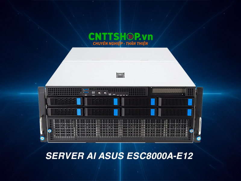 Máy chủ Server GPU AI ASUS ESC8000A-E12