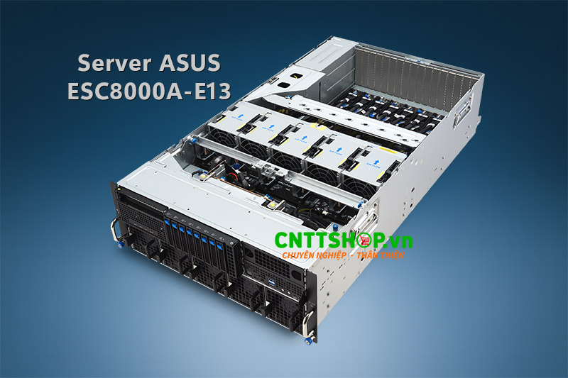 Máy Chủ ASUS ESC8000A-E13 Hiệu Suát Mạnh Mẽ, Tối Ưu Cho Ai và HPC