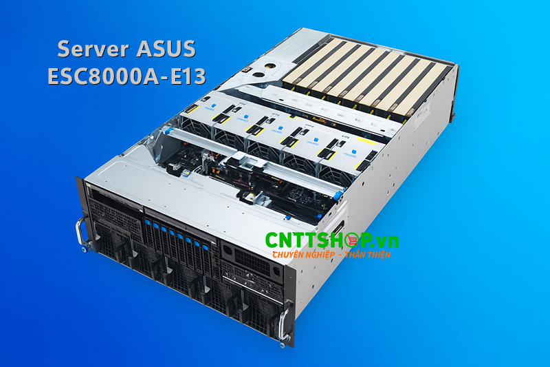 Hỗ trợ chạy tới 8 PGU cao cấp của NVIDIA