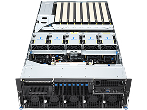 Máy Chủ AI/HPC ASUS ESC8000A-E13 2 CPU AMD EPYC 9005, 8 GPU, 4U Rack Server