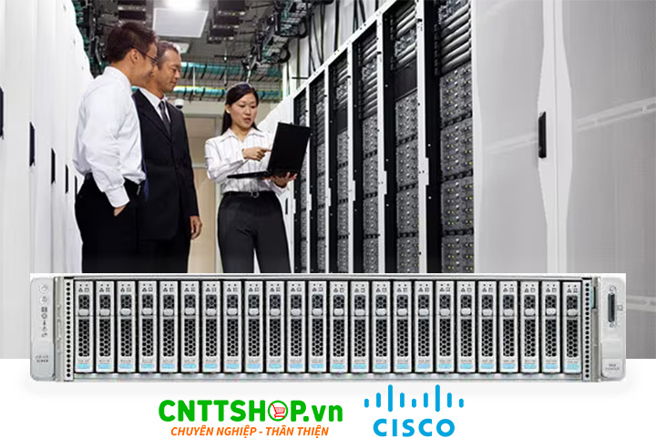 Máy chủ Server Cisco UCS C240 M7 Rack 2U