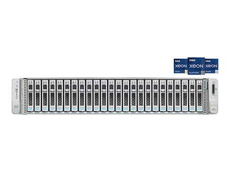 Máy chủ Server Cisco C240 M7 2RU standard server with up to 28x SFF drive bays