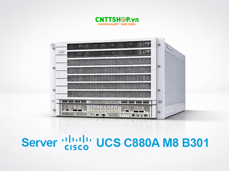 Server Cisco UCSC-880A-M8-B301 (8xB300 GPU,2x 6776P CPU, 8x CX-8s, 2x CX-7s, 3TB Mem)