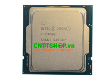 Intel Xeon E-2334 3.4GHz, 8M Cache, 4C/8T, Turbo (65W), 3200MT/s