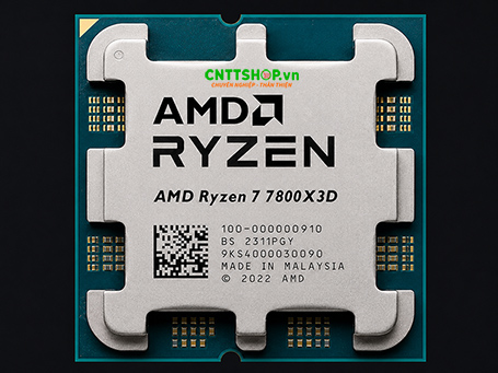 AMD Ryzen 7 7800X3D, 8 cores, 16 threads, 4.2GHz, 96 MB Cache, 120W